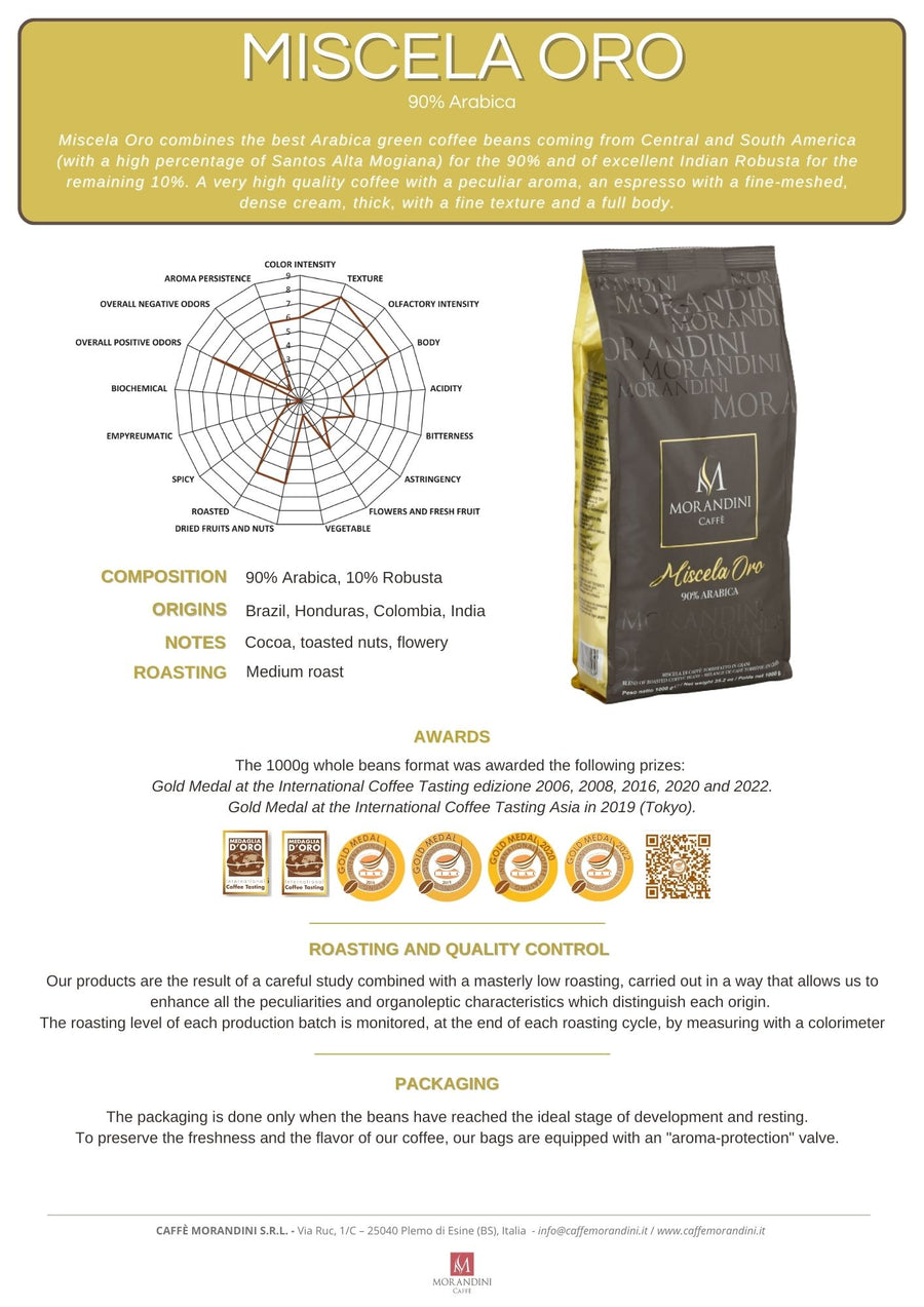 Oro 1000g Coffee Beans